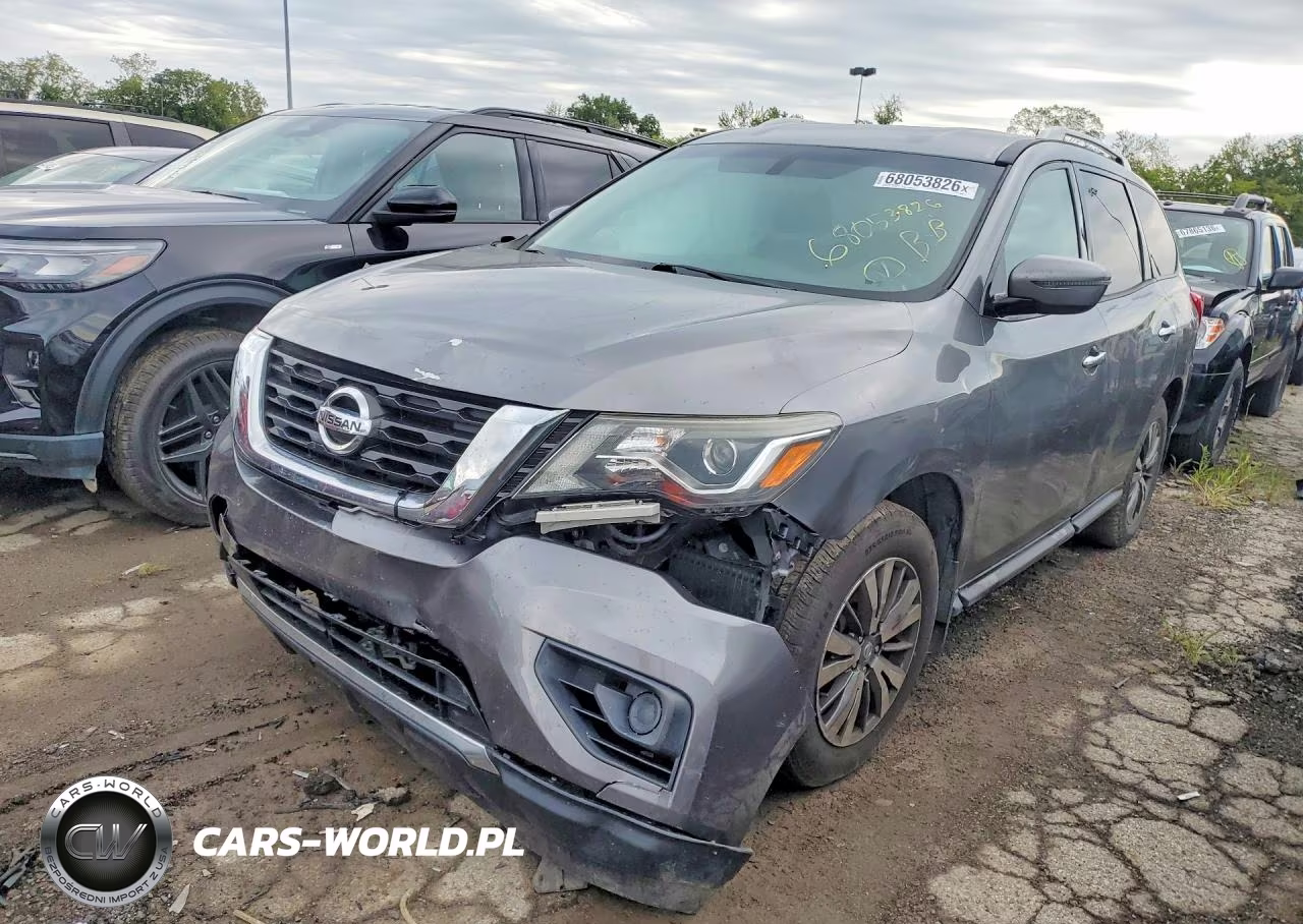 2017 Nissan Pathfinder S VIN:5N1DR2MM1HC908026 - 1