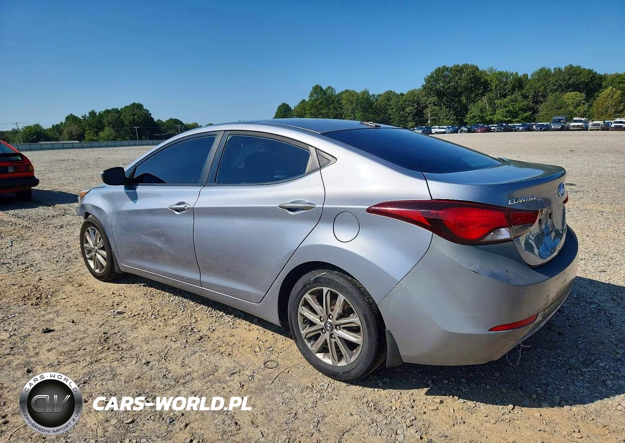 2016 Hyundai Elantra Se VIN:5NPDH4AE4GH753166 - 2