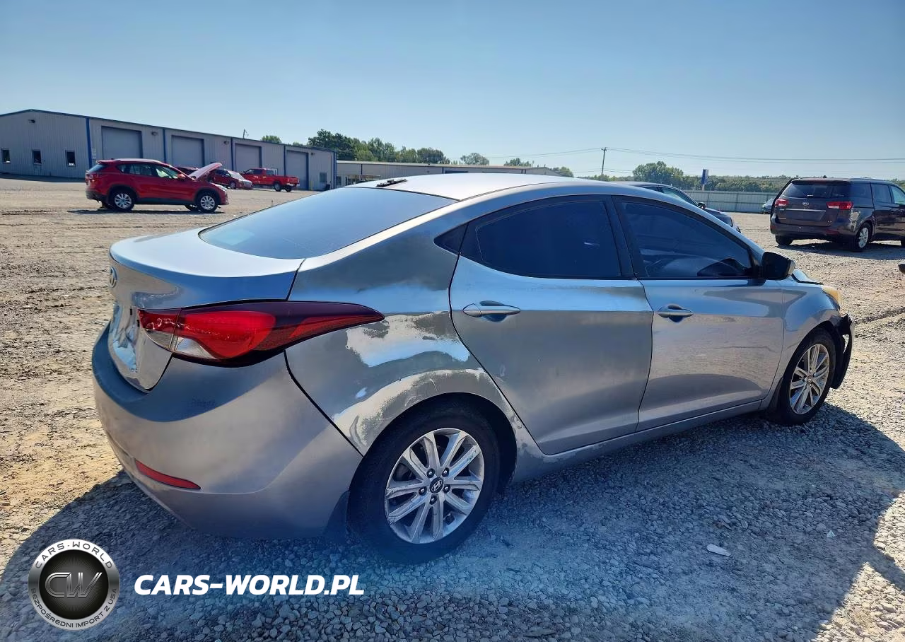 2016 Hyundai Elantra Se VIN:5NPDH4AE4GH753166 - 3