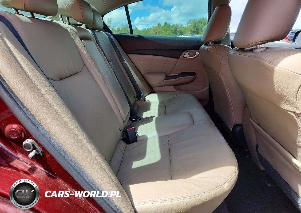 2013 Honda Civic Exl VIN:19XFB2F92DE058288 - 10