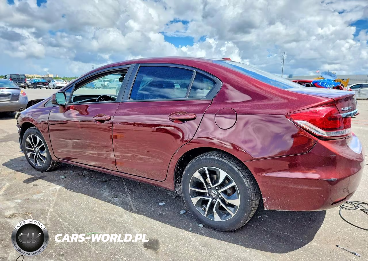 2013 Honda Civic Exl VIN:19XFB2F92DE058288 - 2