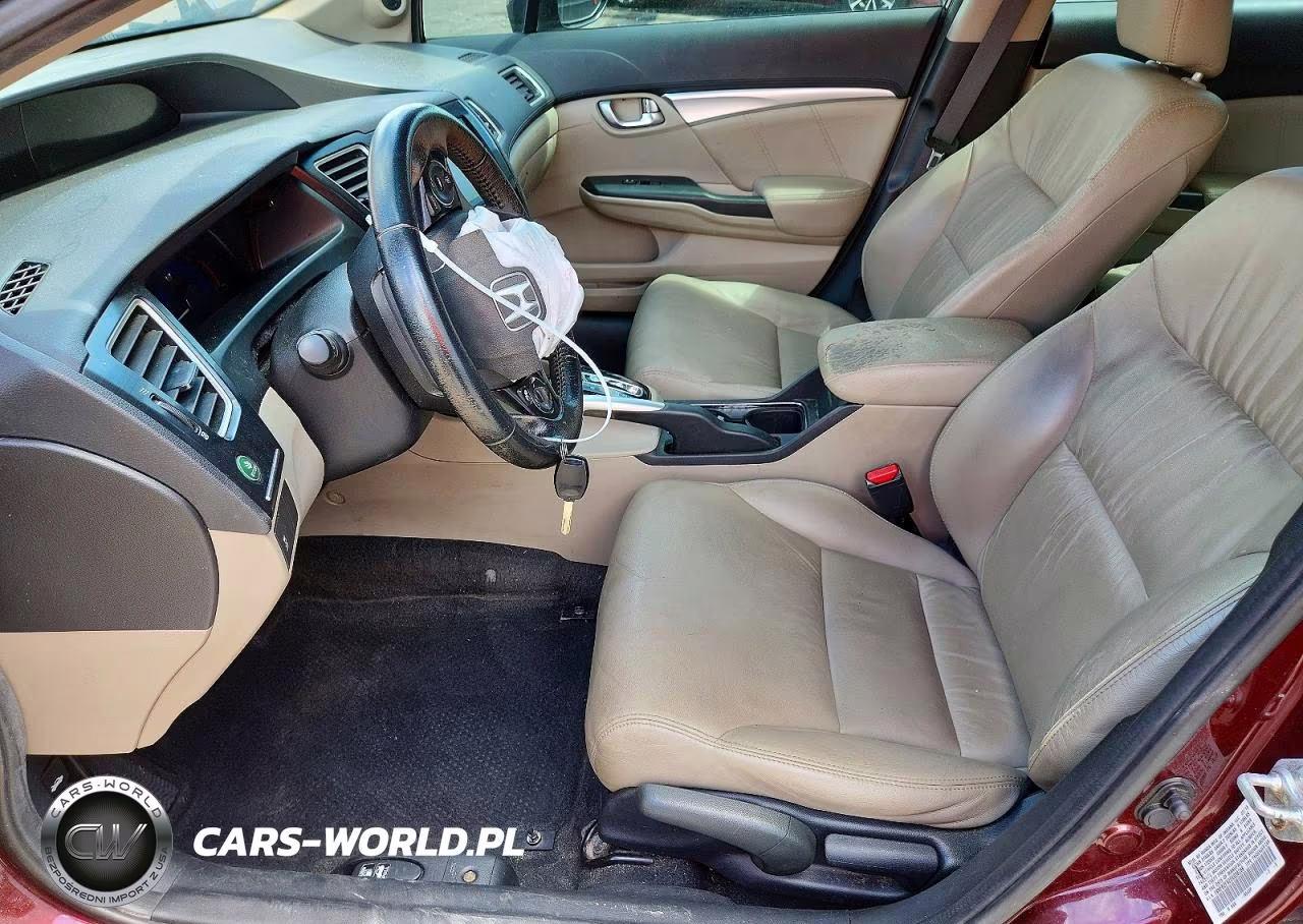 2013 Honda Civic Exl VIN:19XFB2F92DE058288 - 7