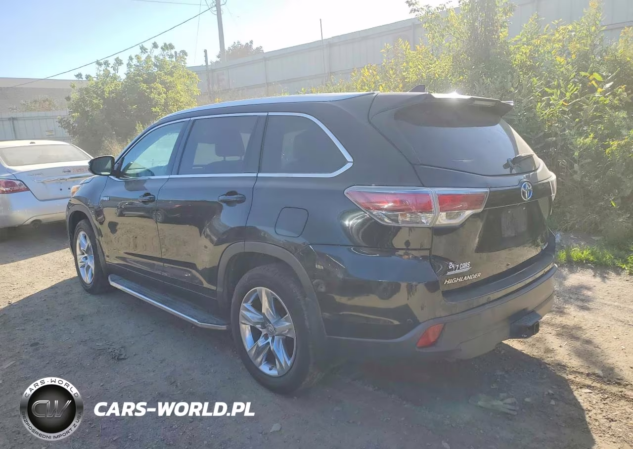 2015 Toyota Highlander Hybrid Limited VIN:5TDDCRFH8FS011814 - 2