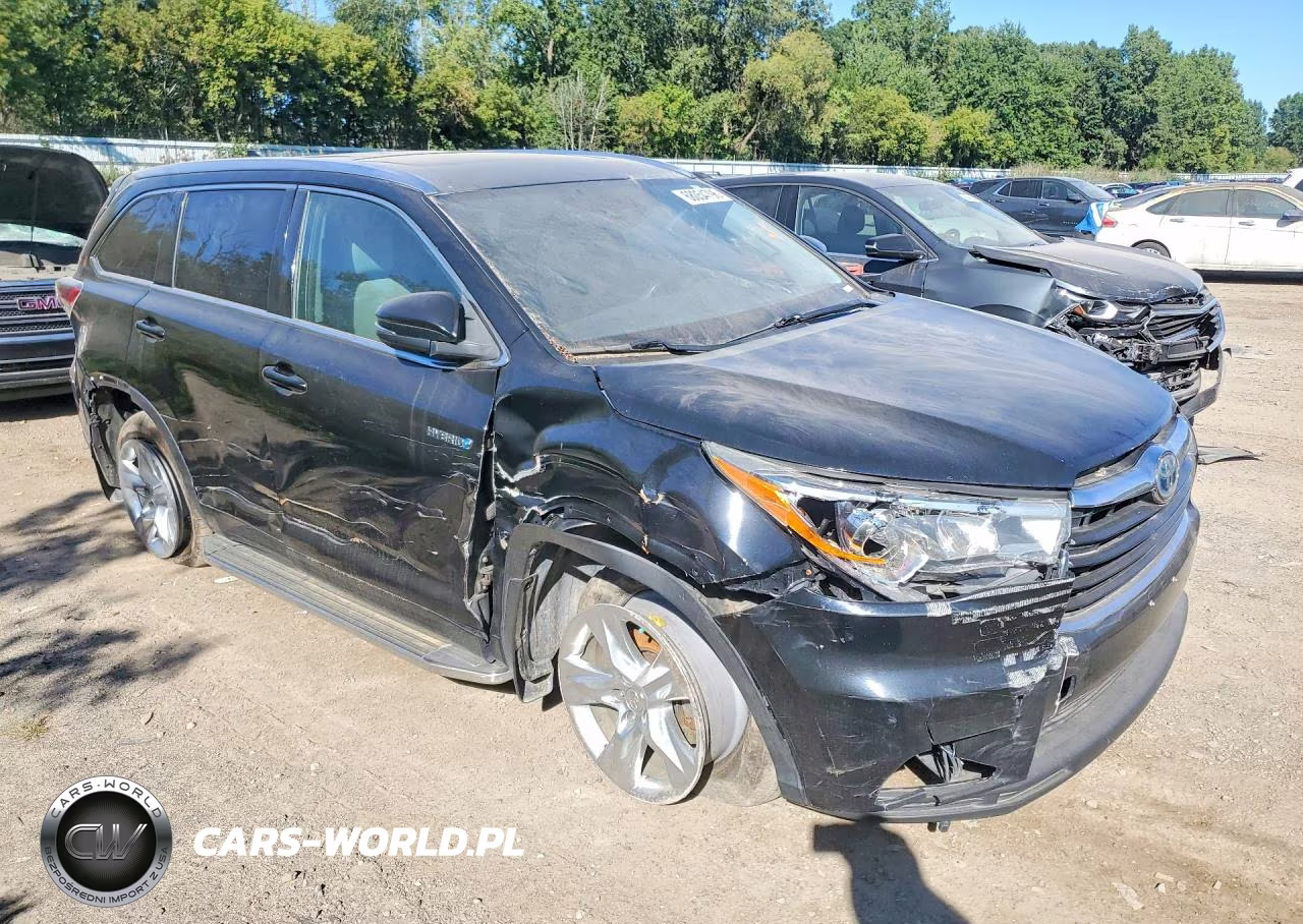 2015 Toyota Highlander Hybrid Limited VIN:5TDDCRFH8FS011814 - 4