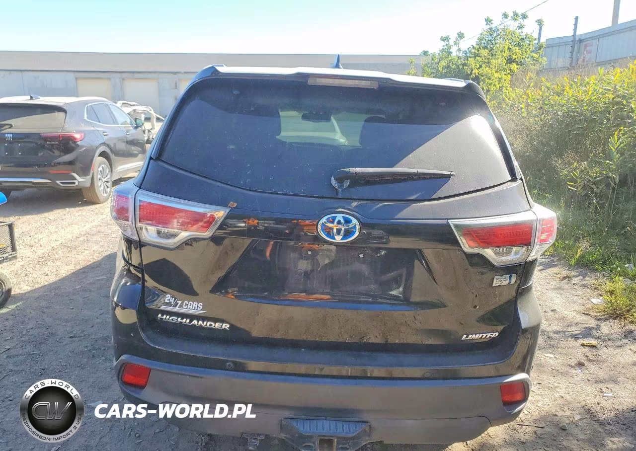 2015 Toyota Highlander Hybrid Limited VIN:5TDDCRFH8FS011814 - 6