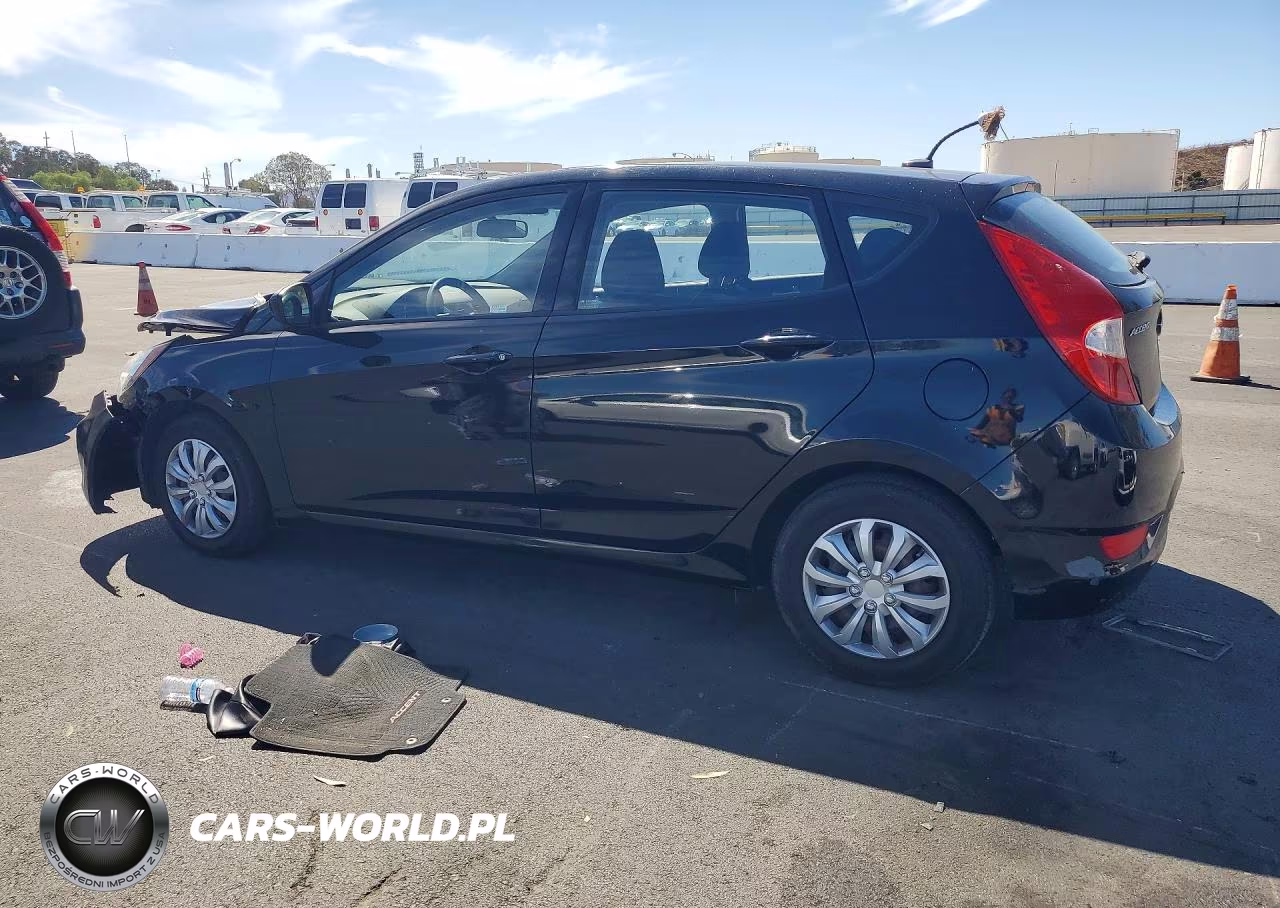 2012 Hyundai Accent Gs VIN:KMHCT5AE1CU017801 - 2