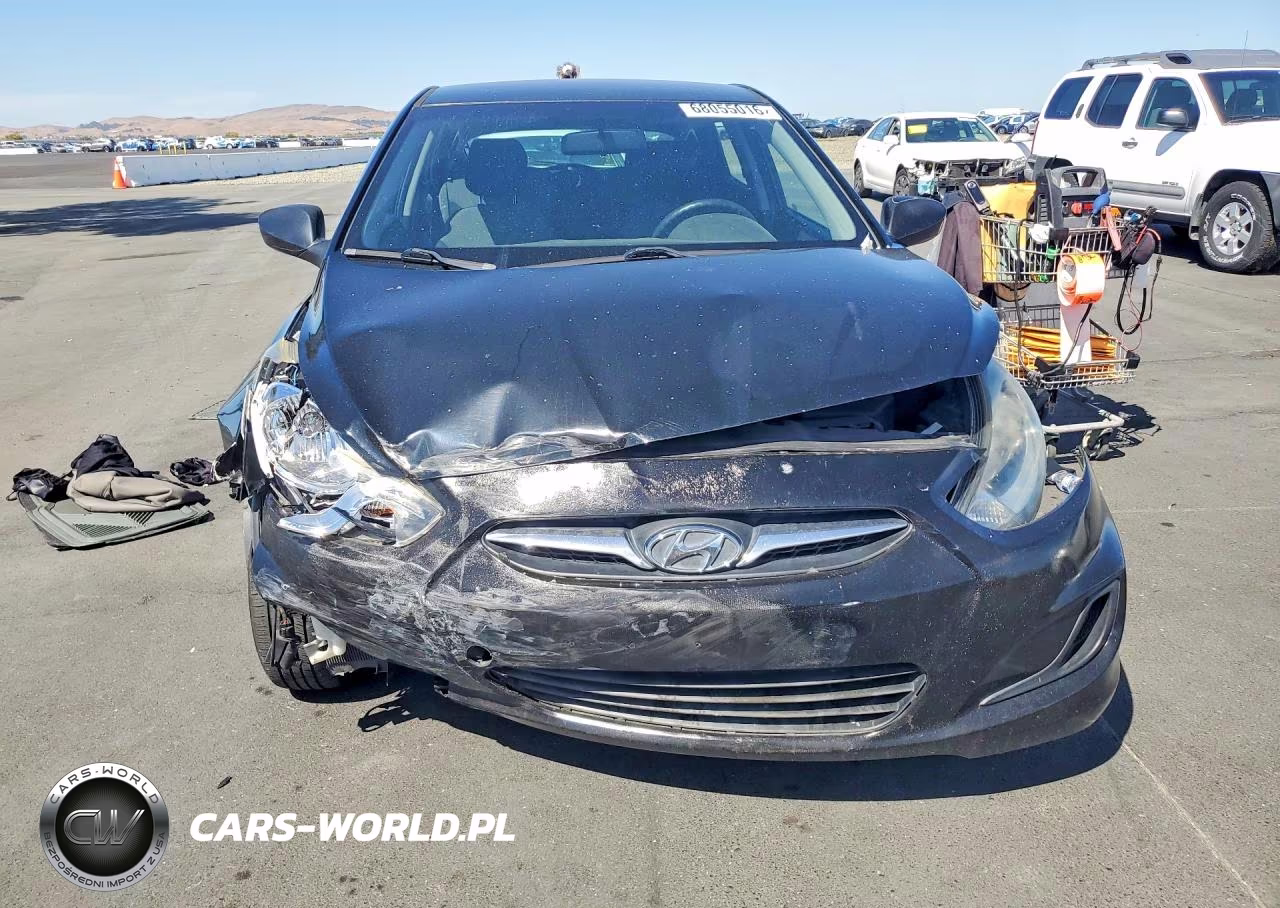 2012 Hyundai Accent Gs VIN:KMHCT5AE1CU017801 - 5