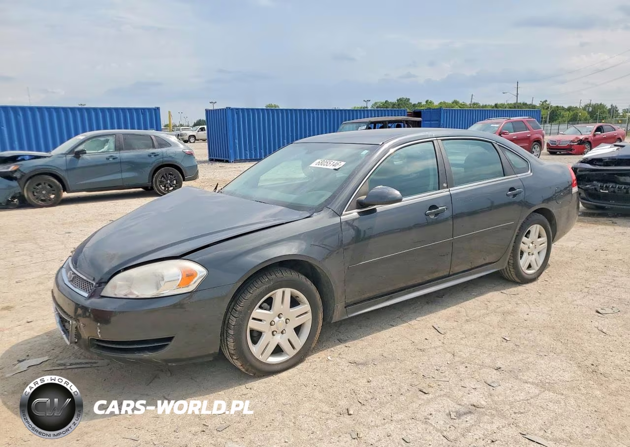 2013 Chevrolet Impala Lt VIN:2G1WG5E31D1148604 - 1