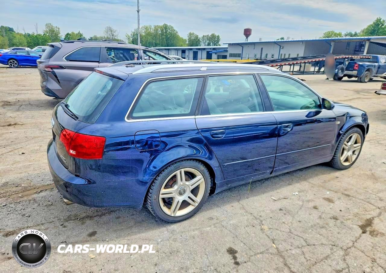 2007 Audi A4 2.0T Avant Quattro VIN:WAUKF78E67A126607 - 3