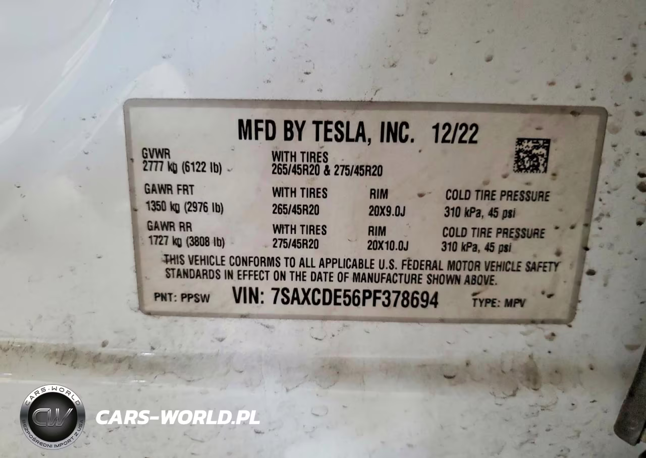 2023 Tesla Model X VIN:7SAXCDE56PF378694 - 13