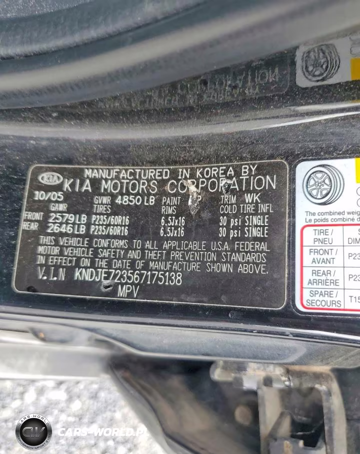 2006 Kia Sportage Lx VIN:KNDJE723567175138 - 13