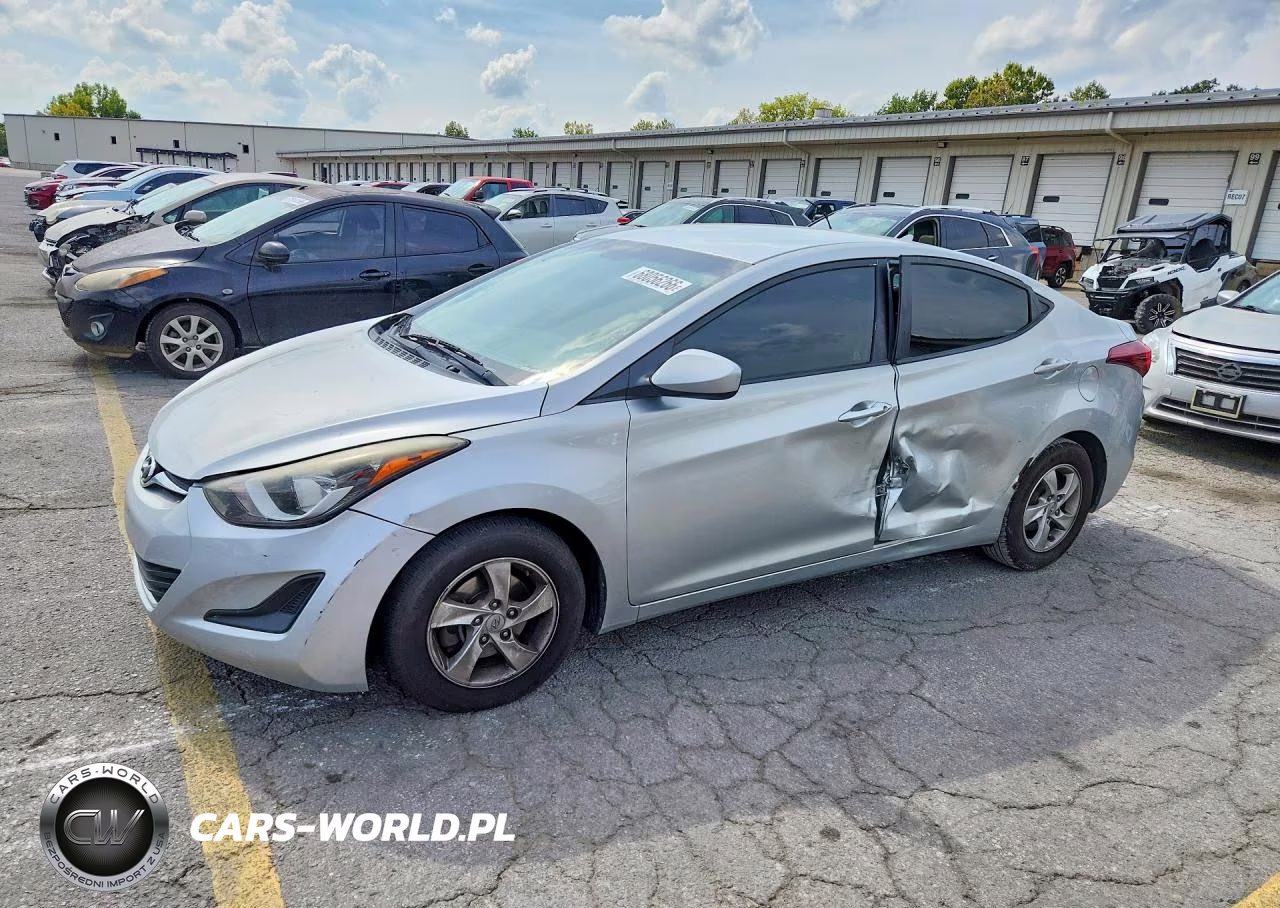 2014 Hyundai Elantra Se VIN:5NPDH4AE8EH506732 - 1