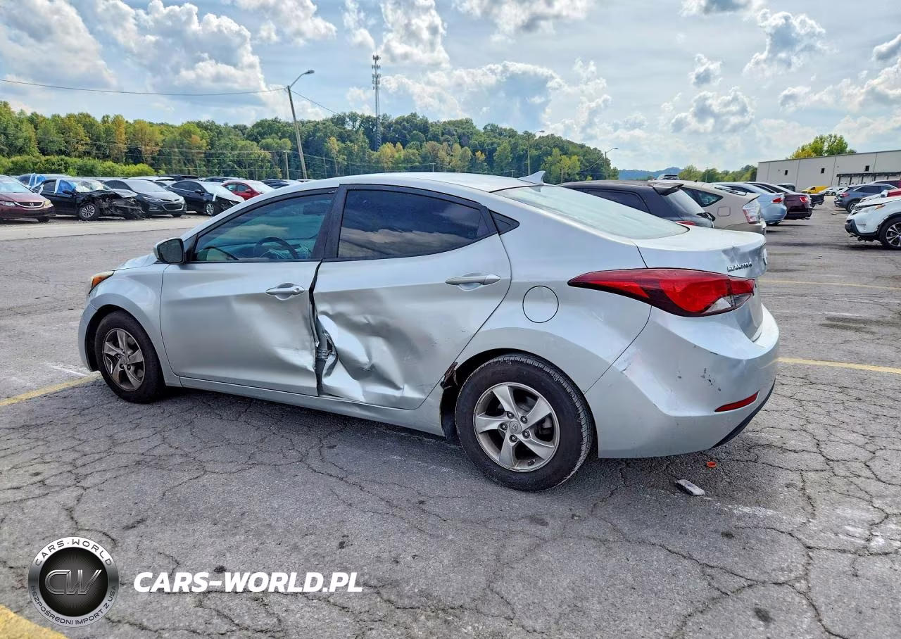 2014 Hyundai Elantra Se VIN:5NPDH4AE8EH506732 - 2