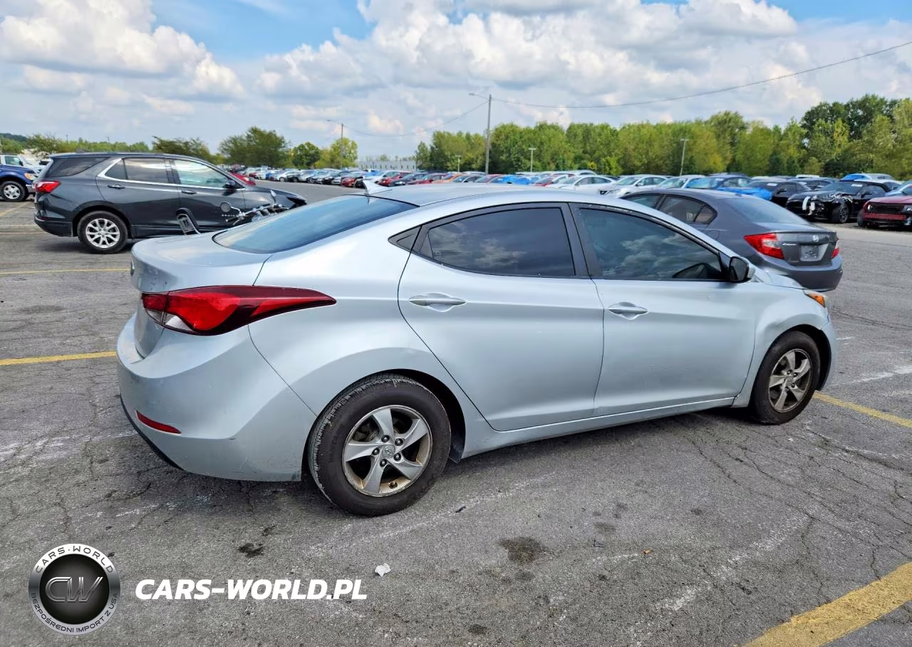 2014 Hyundai Elantra Se VIN:5NPDH4AE8EH506732 - 3