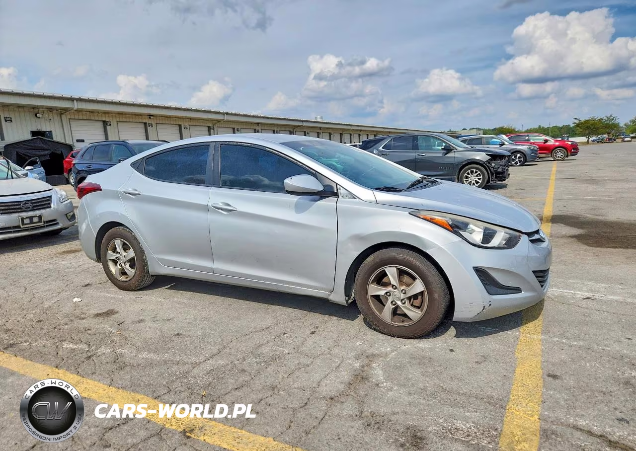 2014 Hyundai Elantra Se VIN:5NPDH4AE8EH506732 - 4