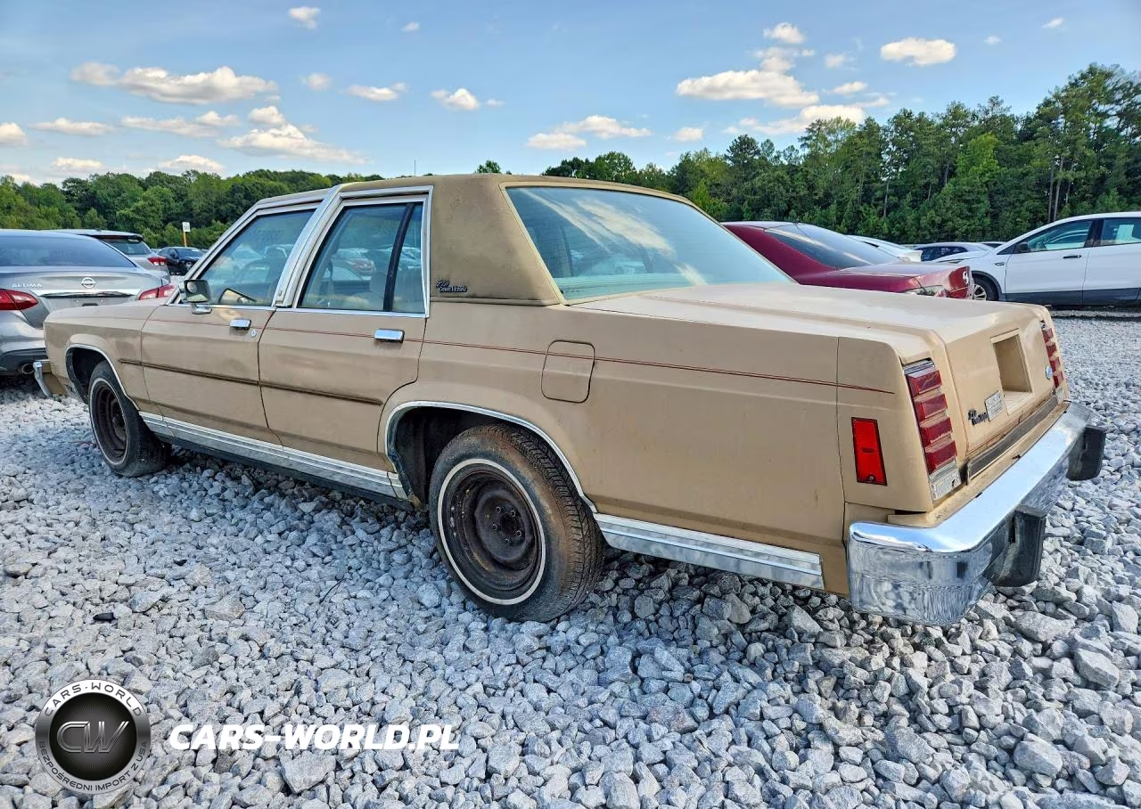 1985 Ford Ltd Crown Victoria VIN:2FABP43F6FX237832 - 2