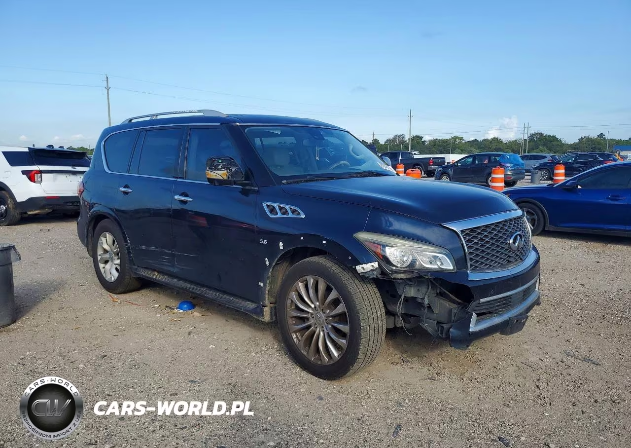 2015 Infiniti Qx80 Base VIN:JN8AZ2NF3F9570036 - 4