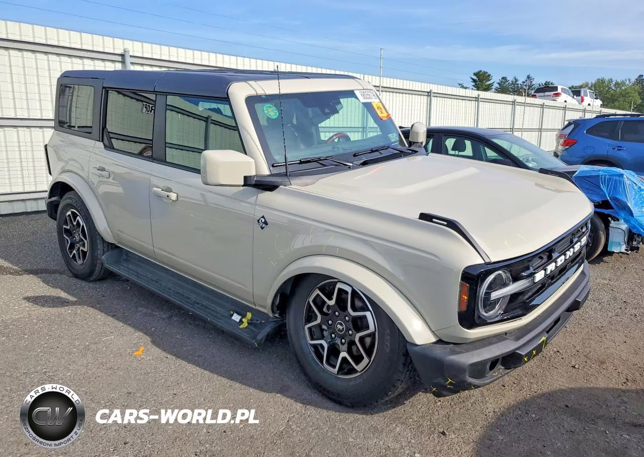 2025 Ford Bronco Outer Banks VIN:1FMDE8BH5SLB25254 - 4
