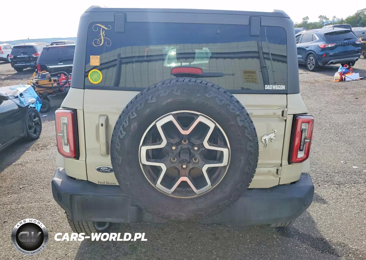 2025 Ford Bronco Outer Banks VIN:1FMDE8BH5SLB25254 - 6