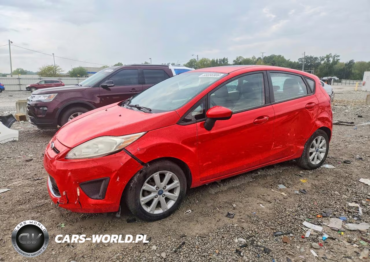 2012 Ford Fiesta Se VIN:3FADP4EJ4CM134586 - 1