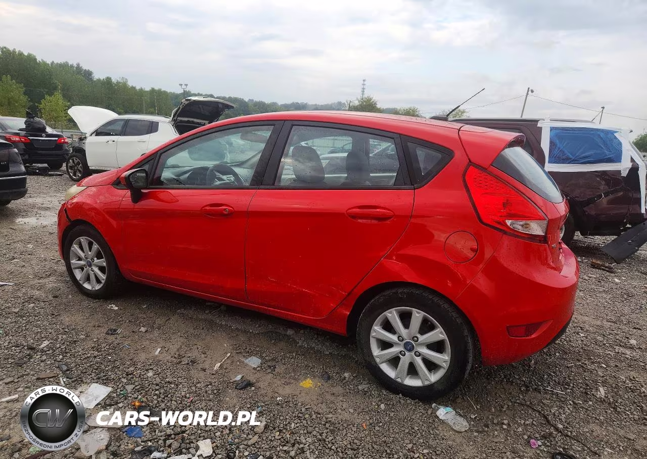 2012 Ford Fiesta Se VIN:3FADP4EJ4CM134586 - 2