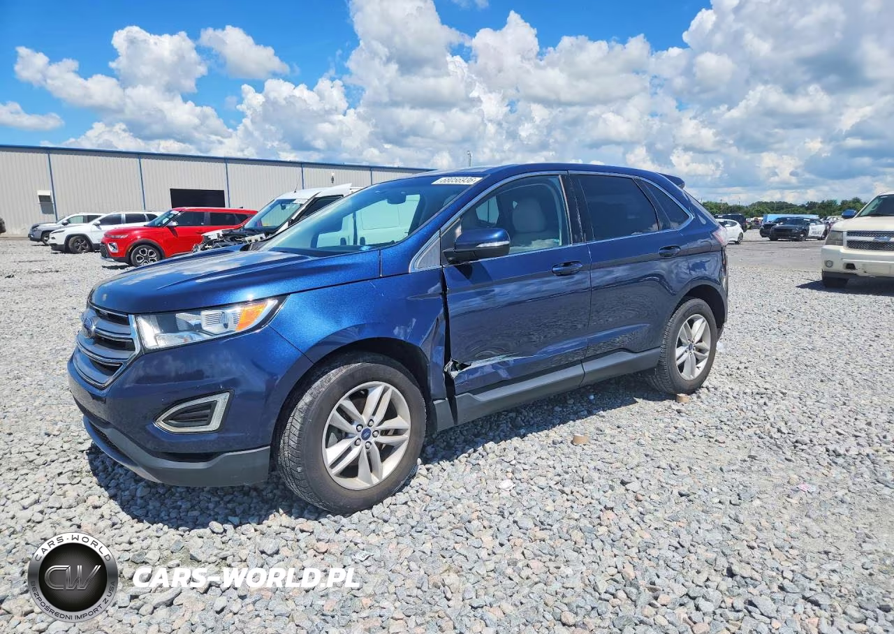 2017 Ford Edge Sel VIN:2FMPK3J9XHBB86997 - 1