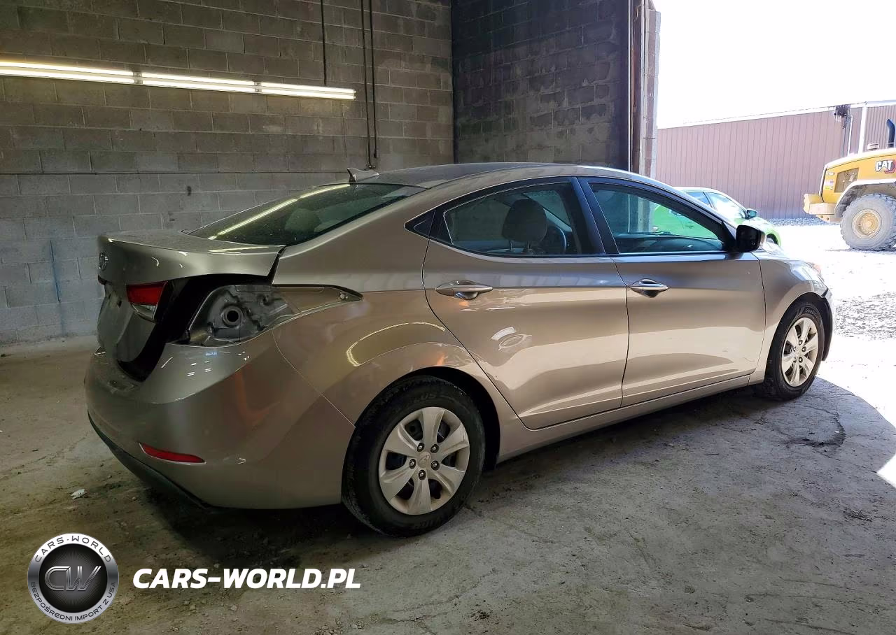 2016 Hyundai Elantra Se VIN:5NPDH4AEXGH742186 - 3