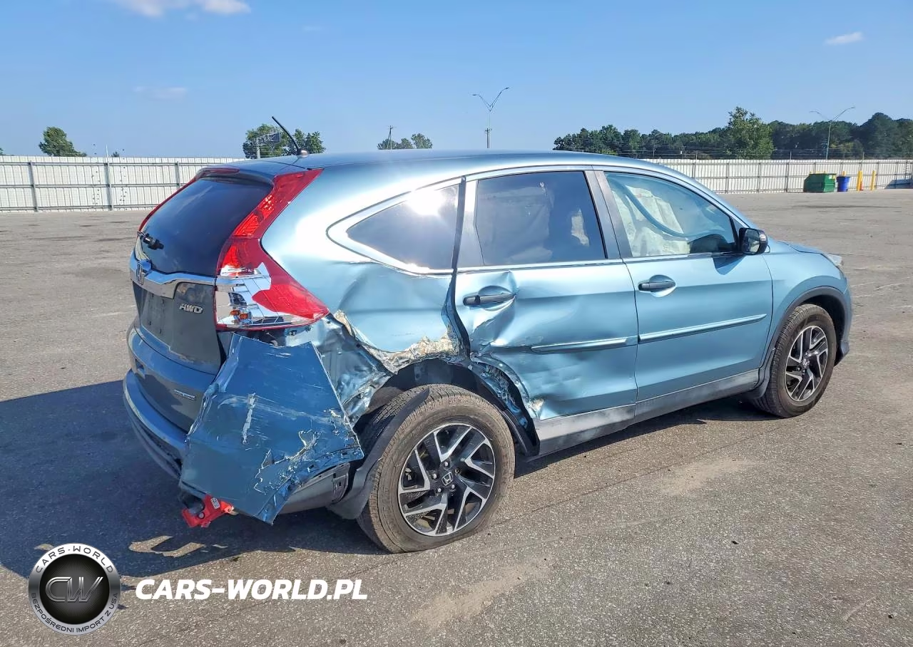 2016 Honda Cr-V Se VIN:2HKRM4H42GH641156 - 3