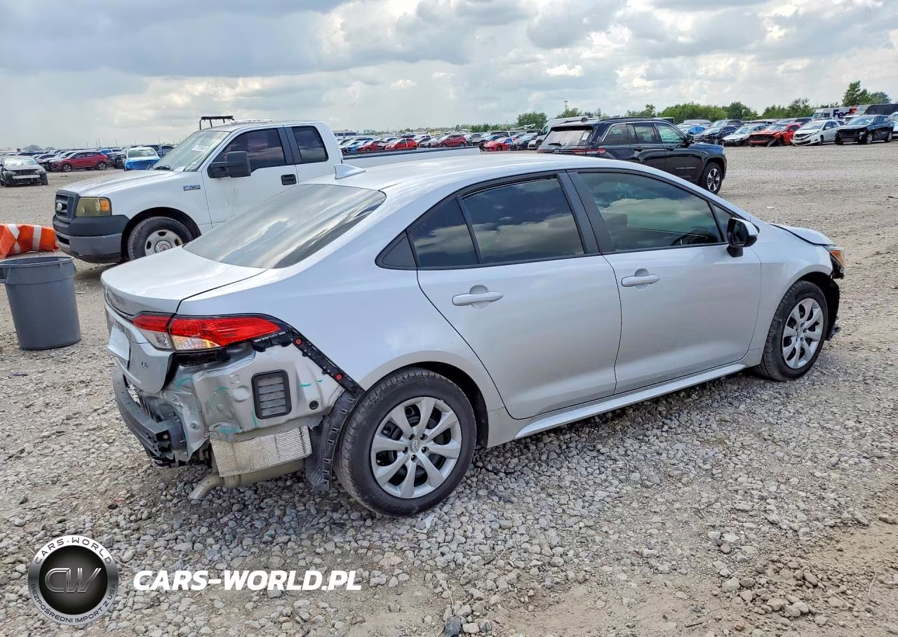 2022 Toyota Corolla Le VIN:5YFEPMAE1NP293746 - 3