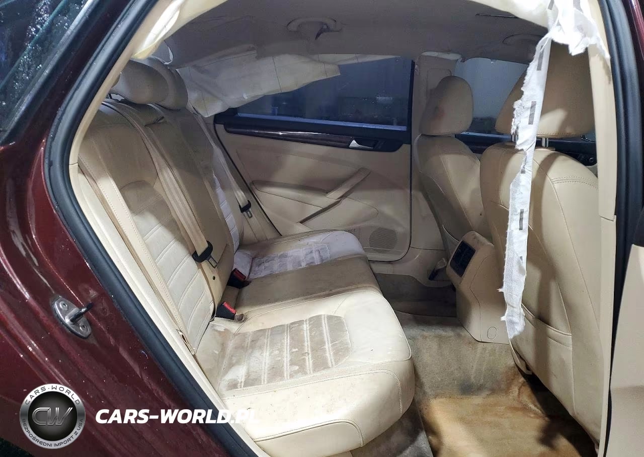 2013 Volkswagen Passat Sel VIN:1VWCH7A31DC093166 - 10