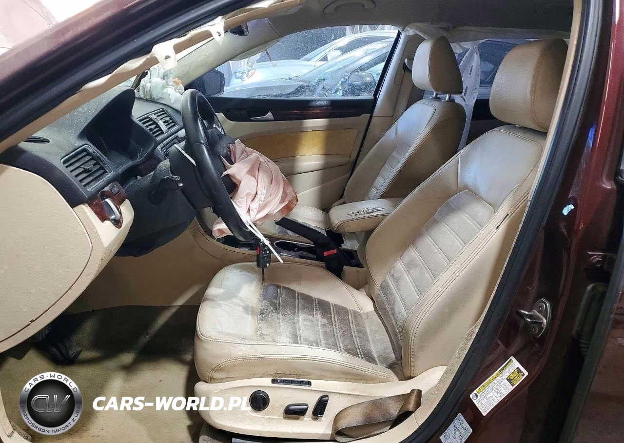 2013 Volkswagen Passat Sel VIN:1VWCH7A31DC093166 - 7
