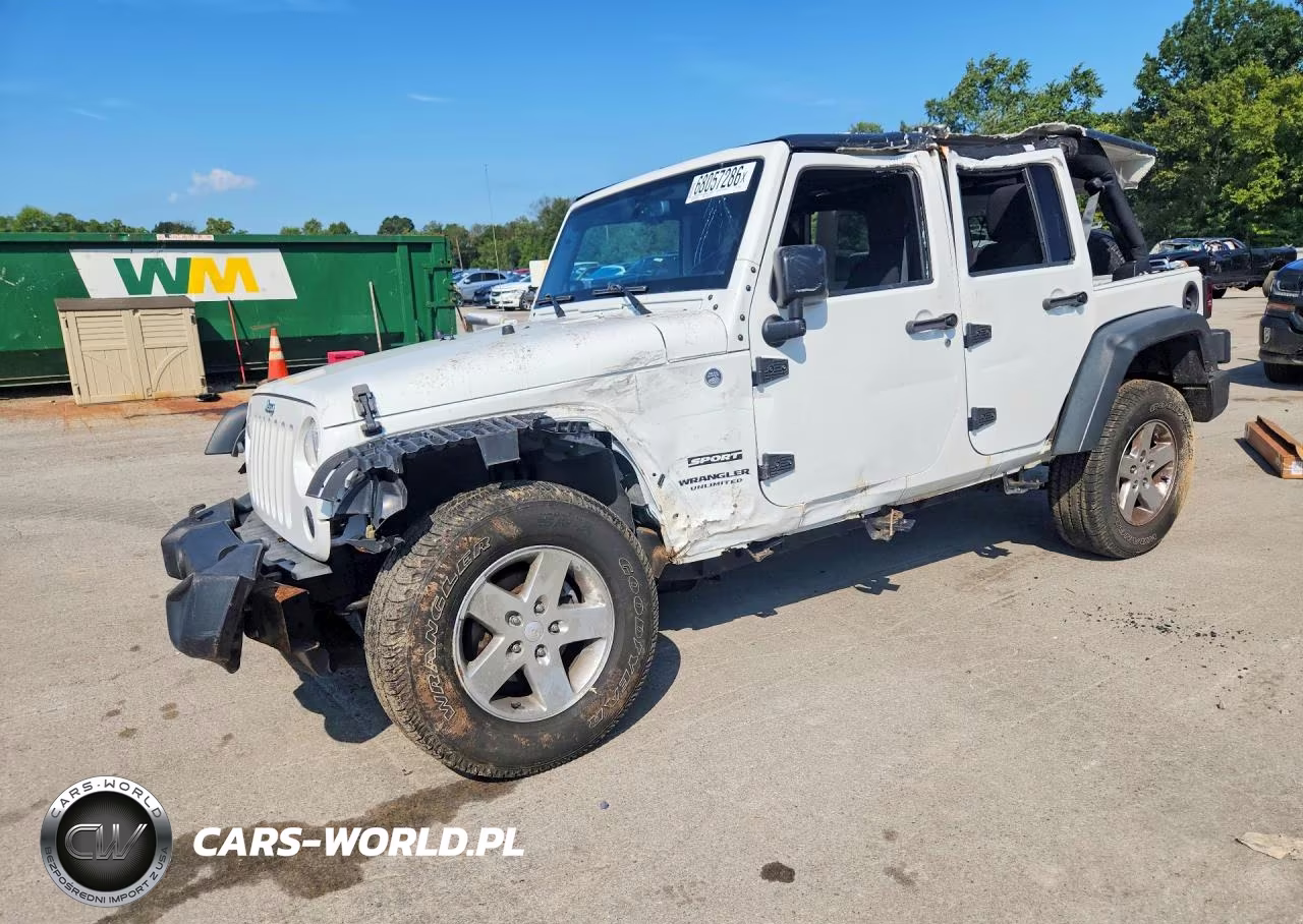 2015 Jeep Wrangler Unlimited Sport VIN:1C4HJWDG5FL515724 - 1