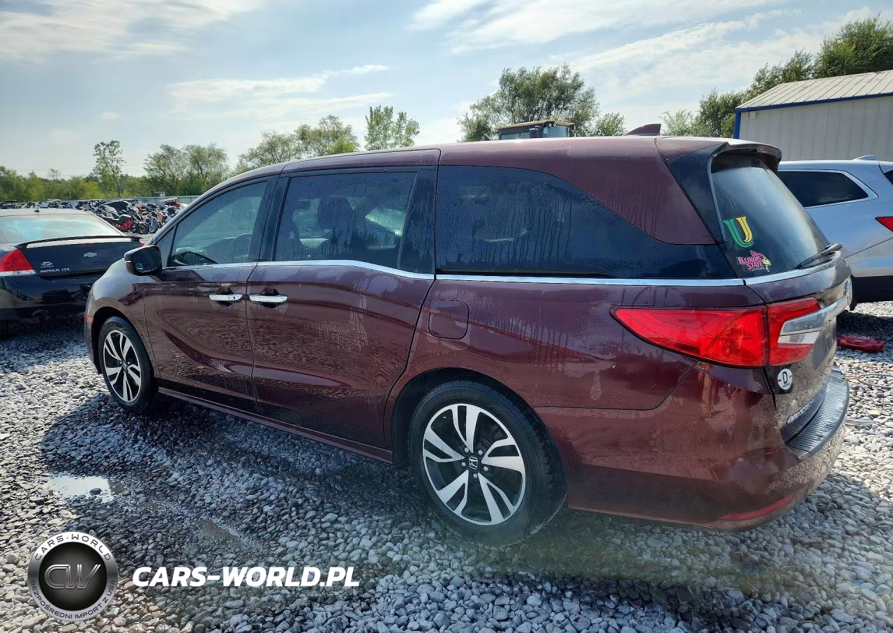 2020 Honda Odyssey Elite VIN:5FNRL6H97LB057256 - 2