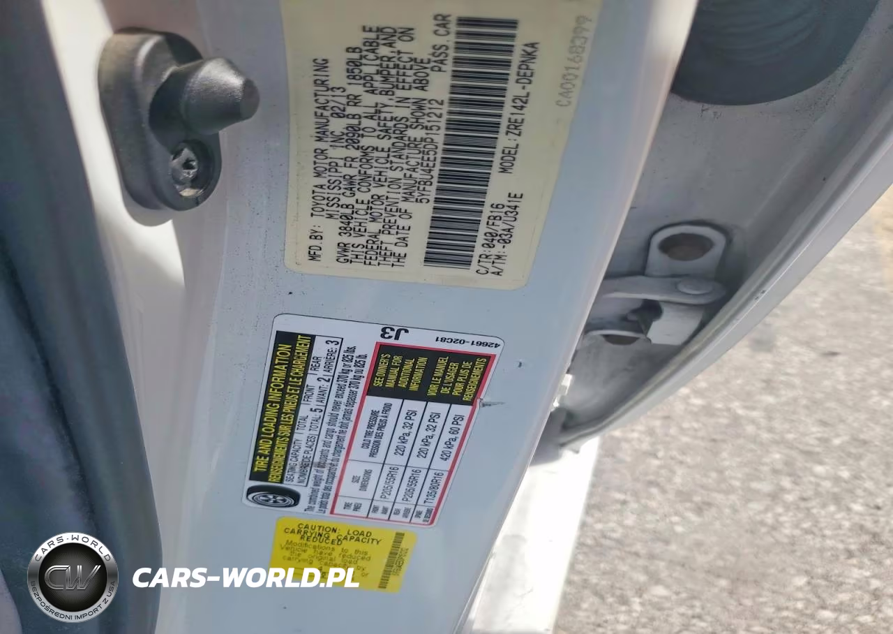 2013 Toyota Corolla Le VIN:5YFBU4EE5DP151212 - 12
