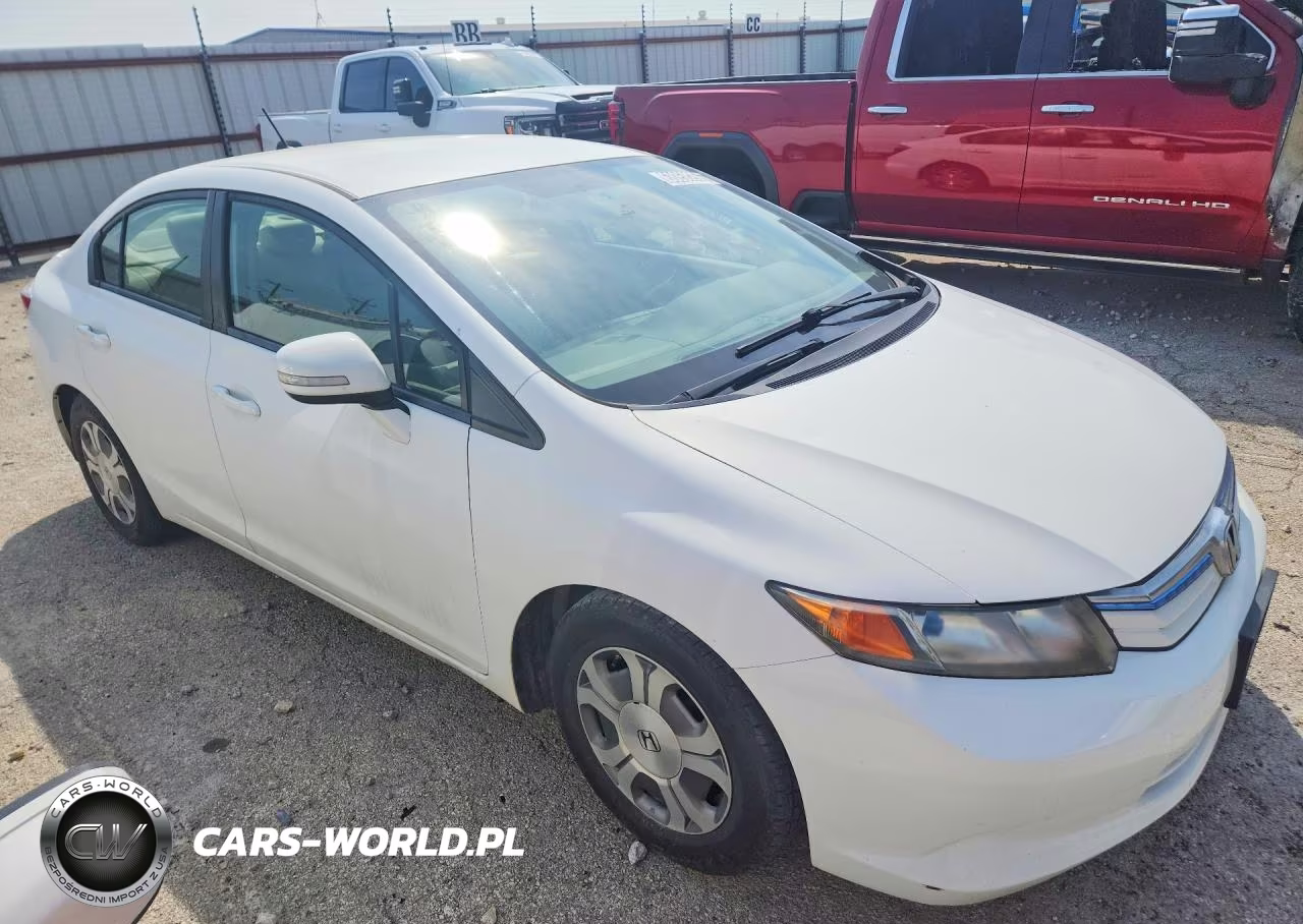 2012 Honda Civic Hybrid VIN:JHMFB4F22CS000836 - 4