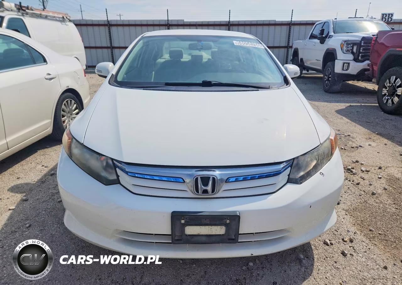 2012 Honda Civic Hybrid VIN:JHMFB4F22CS000836 - 5