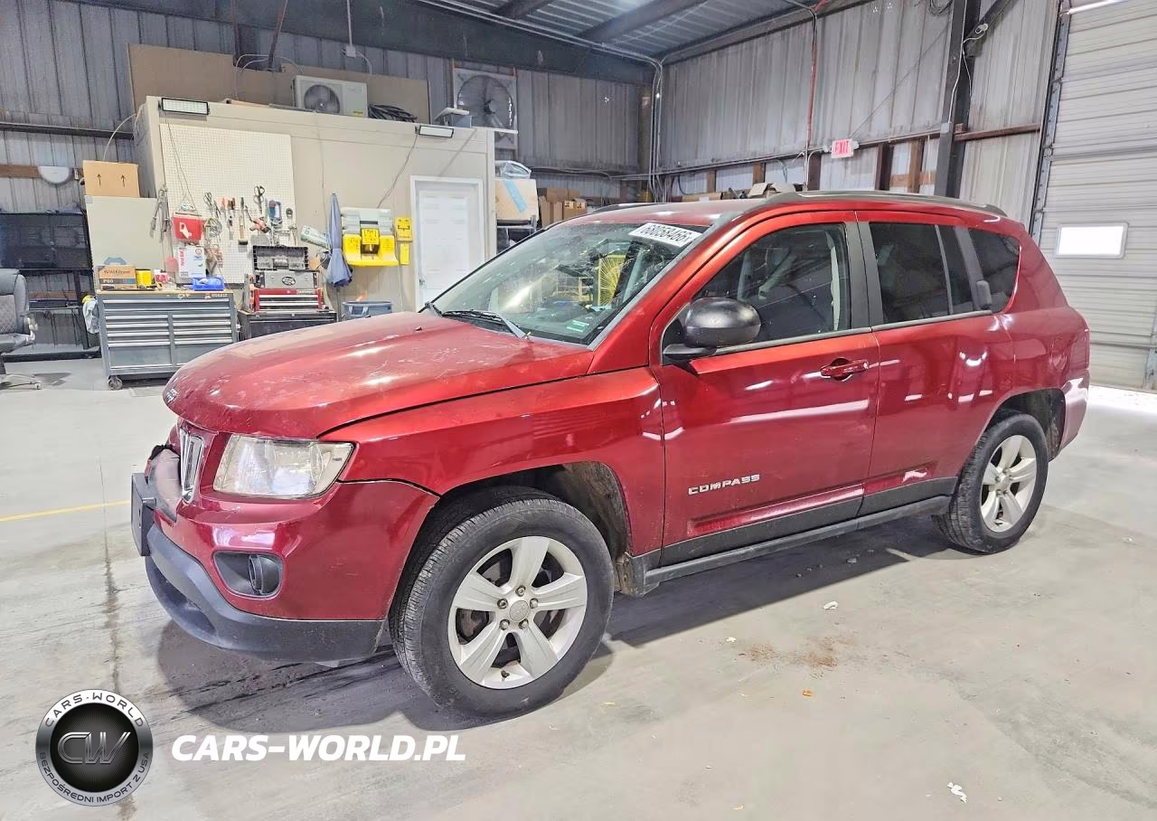 2014 Jeep Compass Sport VIN:1C4NJDBBXED647059 - 1