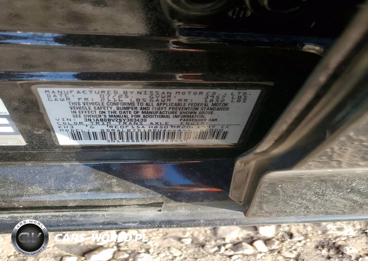 2025 Nissan Sentra S VIN:3N1AB8BV2SY383439 - 12