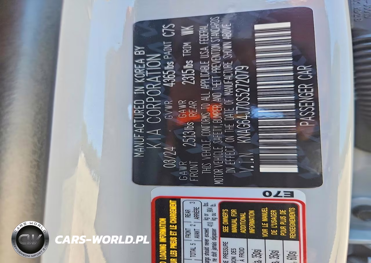 2025 Kia K5 Gt Line VIN:KNAG64J70S5272079 - 12