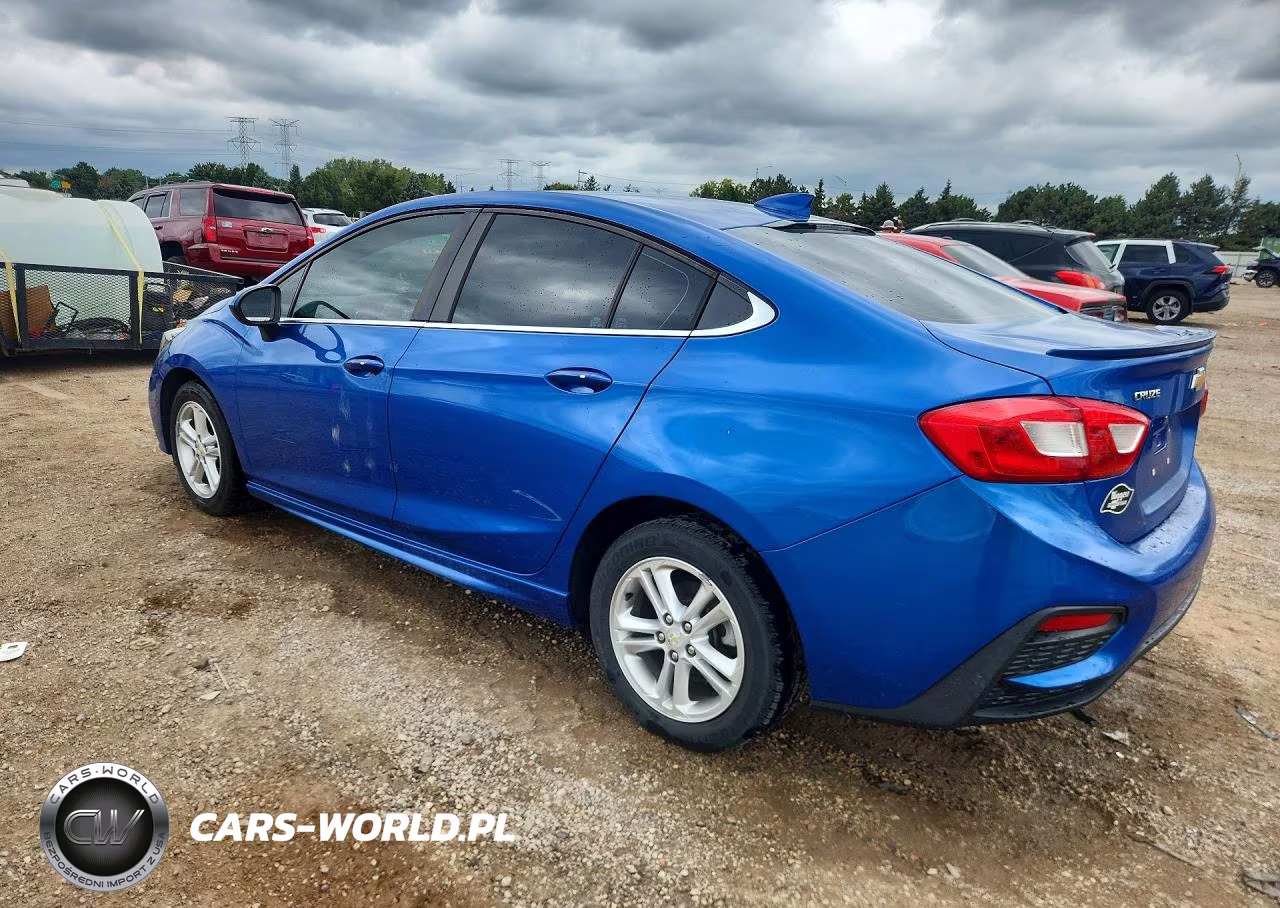 2017 Chevrolet Cruze Lt VIN:1G1BE5SM8H7124262 - 2