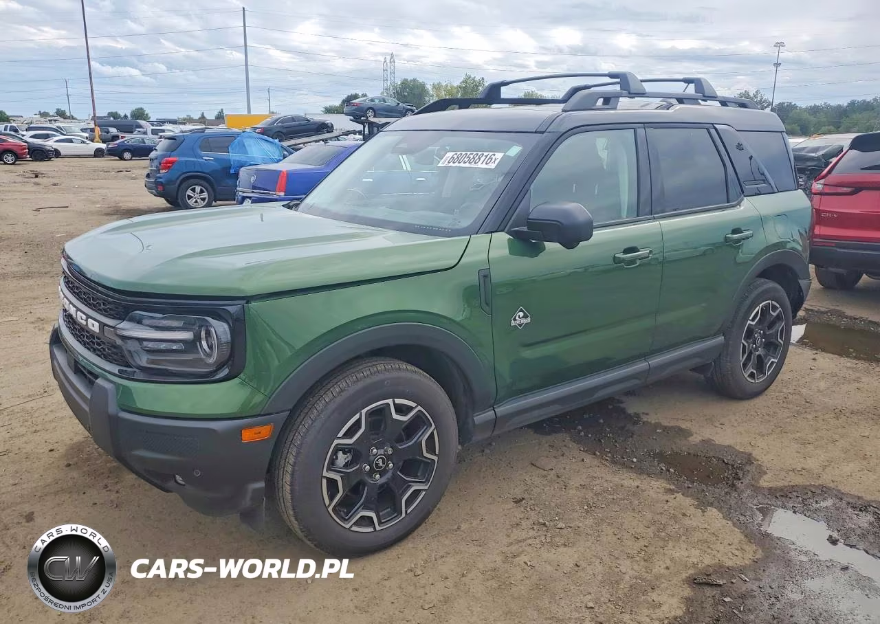 2025 Ford Bronco Sport Outer Banks VIN:3FMCR9CN0SRF01452 - 1
