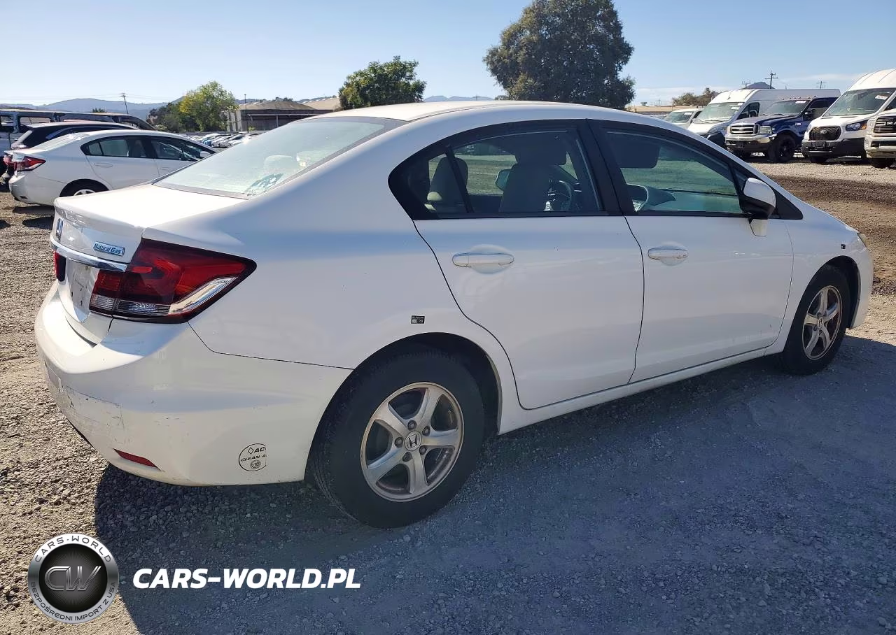 2013 Honda Civic Natural Gas VIN:19XFB5F51DE000185 - 3