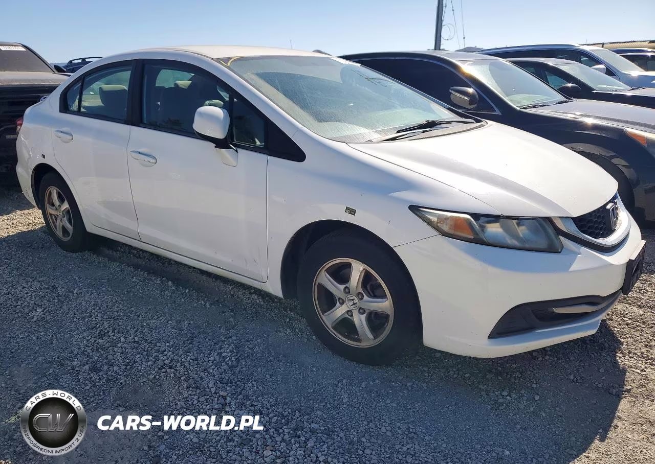 2013 Honda Civic Natural Gas VIN:19XFB5F51DE000185 - 4