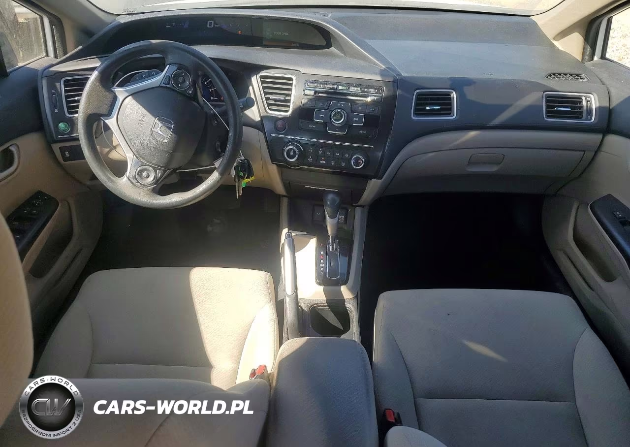 2013 Honda Civic Natural Gas VIN:19XFB5F51DE000185 - 8