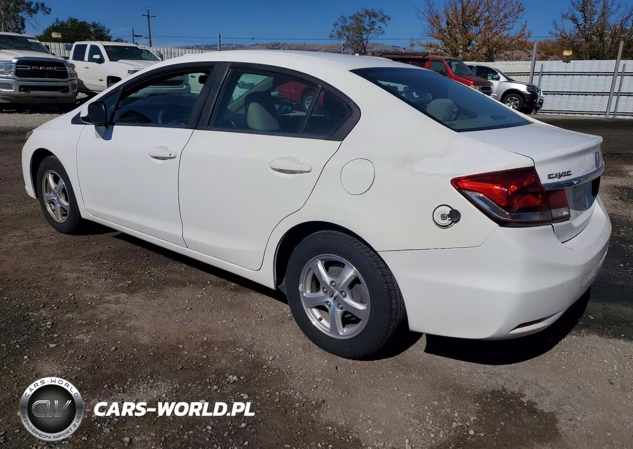 2013 Honda Civic Natural Gas VIN:19XFB5F52DE000048 - 2