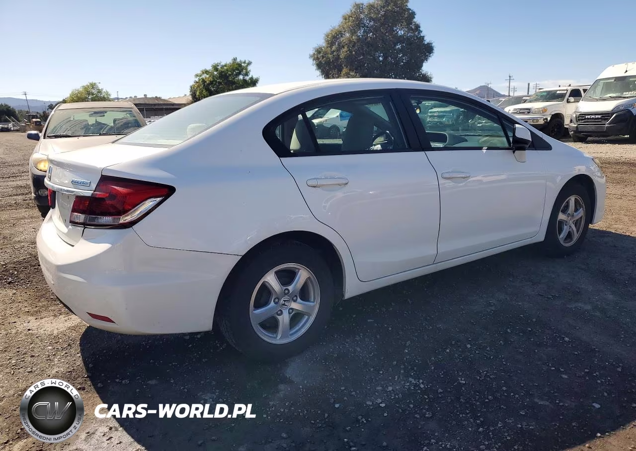 2013 Honda Civic Natural Gas VIN:19XFB5F52DE000048 - 3