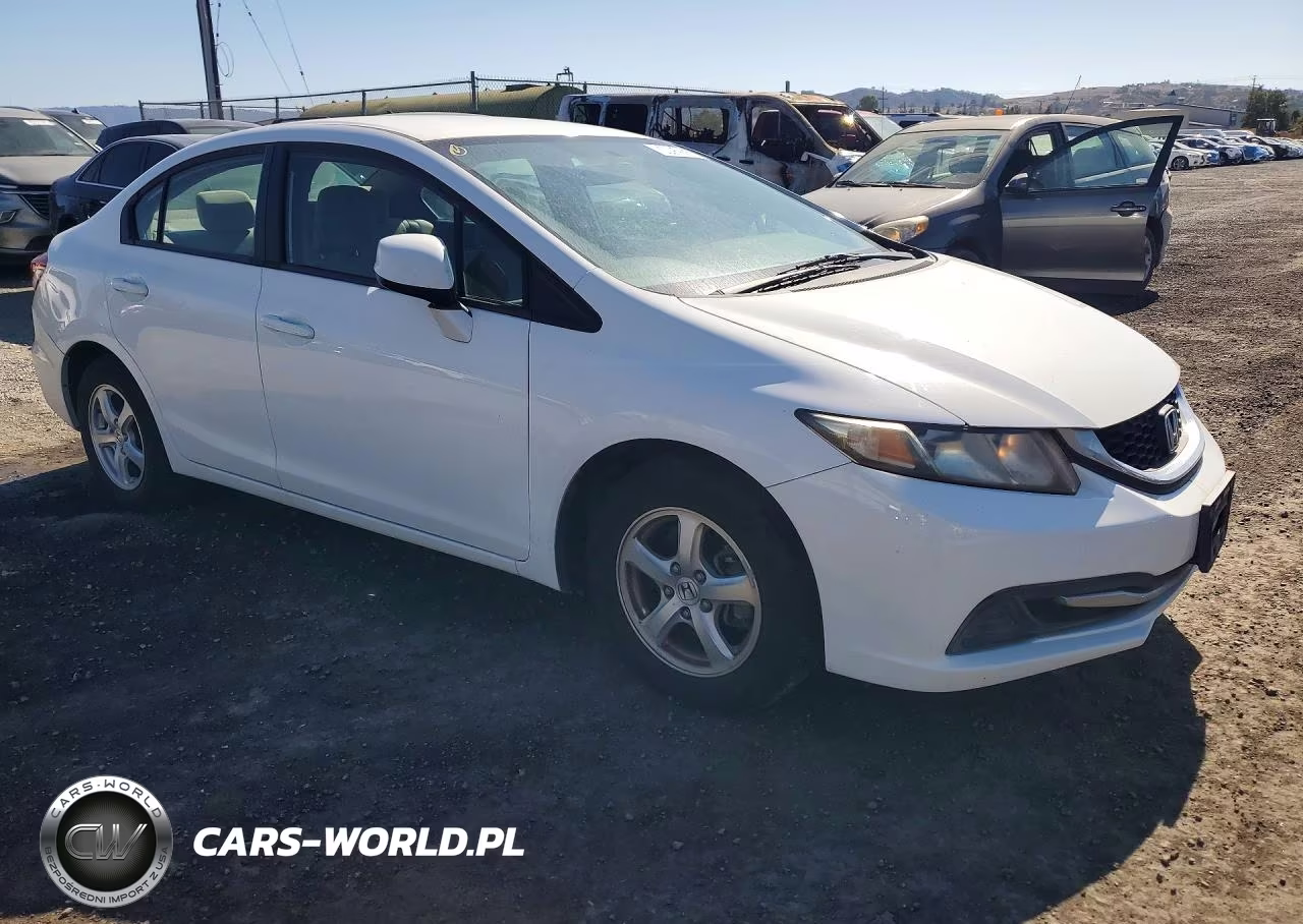2013 Honda Civic Natural Gas VIN:19XFB5F52DE000048 - 4