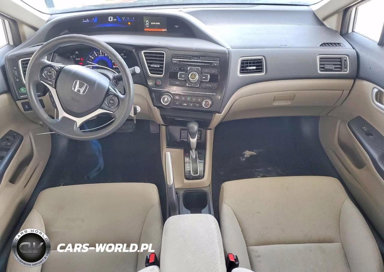 2013 Honda Civic Natural Gas VIN:19XFB5F52DE000048 - 8