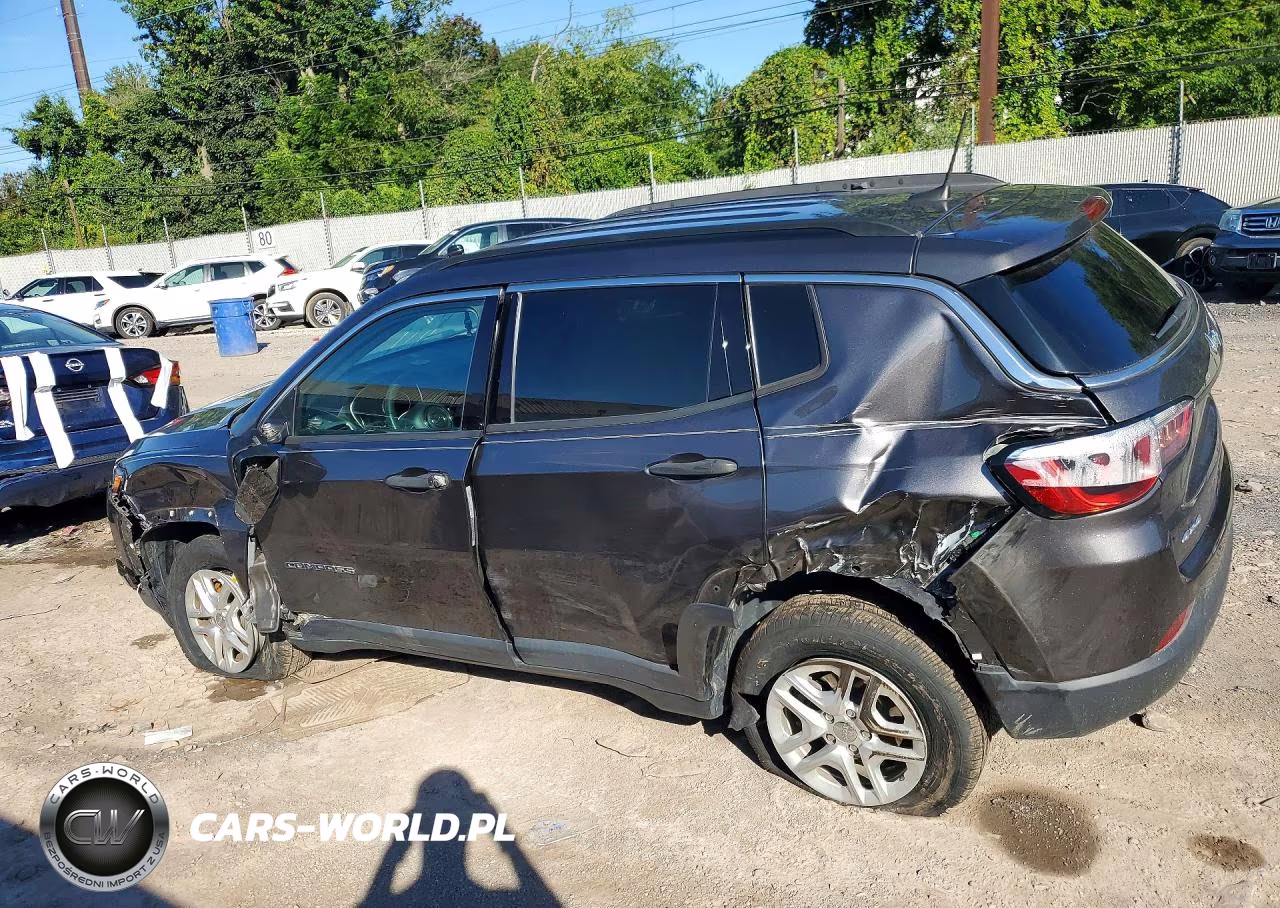 2019 Jeep Compass Sport VIN:3C4NJDAB4KT629650 - 2