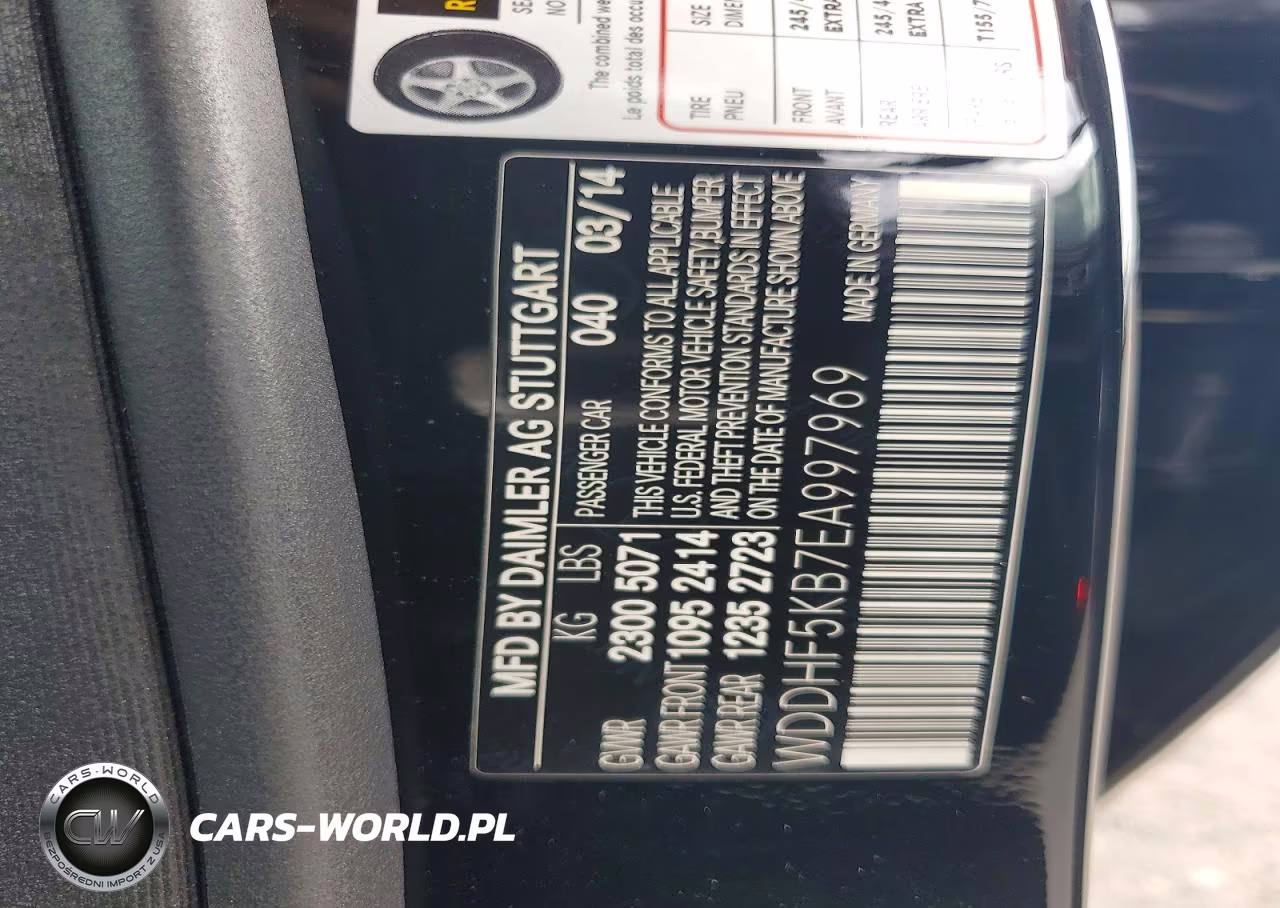 2014 Mercedes-Benz E 350 VIN:WDDHF5KB7EA997969 - 12